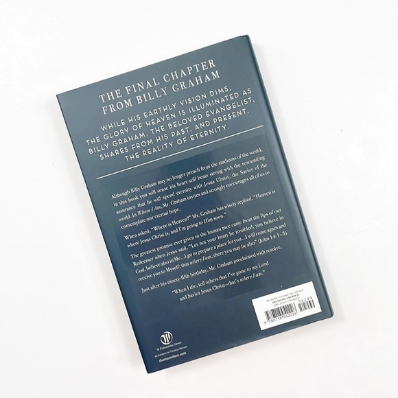 Where I Am by Billy Graham hardback book - Picture 3 of 4